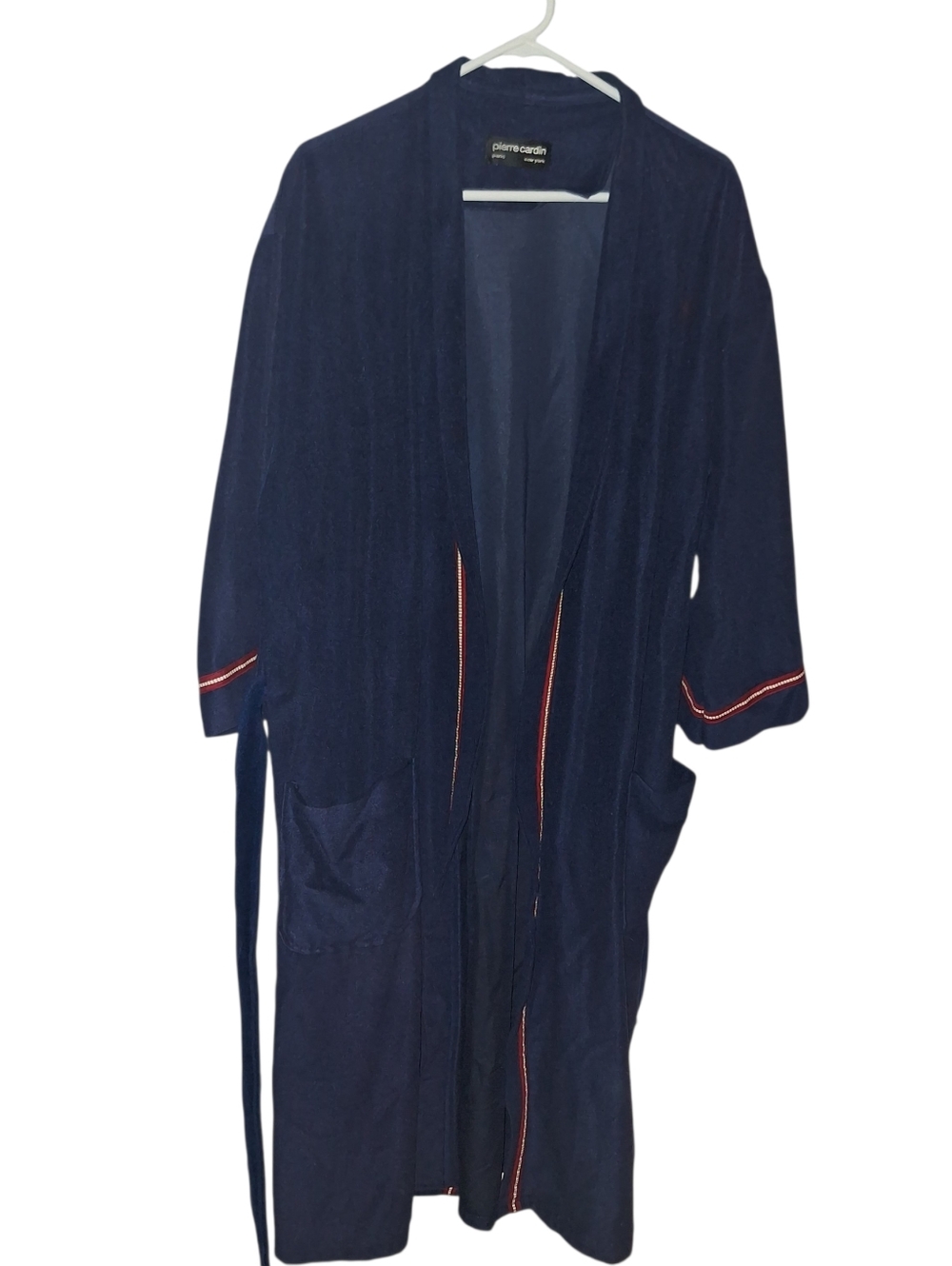 Pierre Cardin Robe Vintage Men's Blue One Size Fits Most Logo